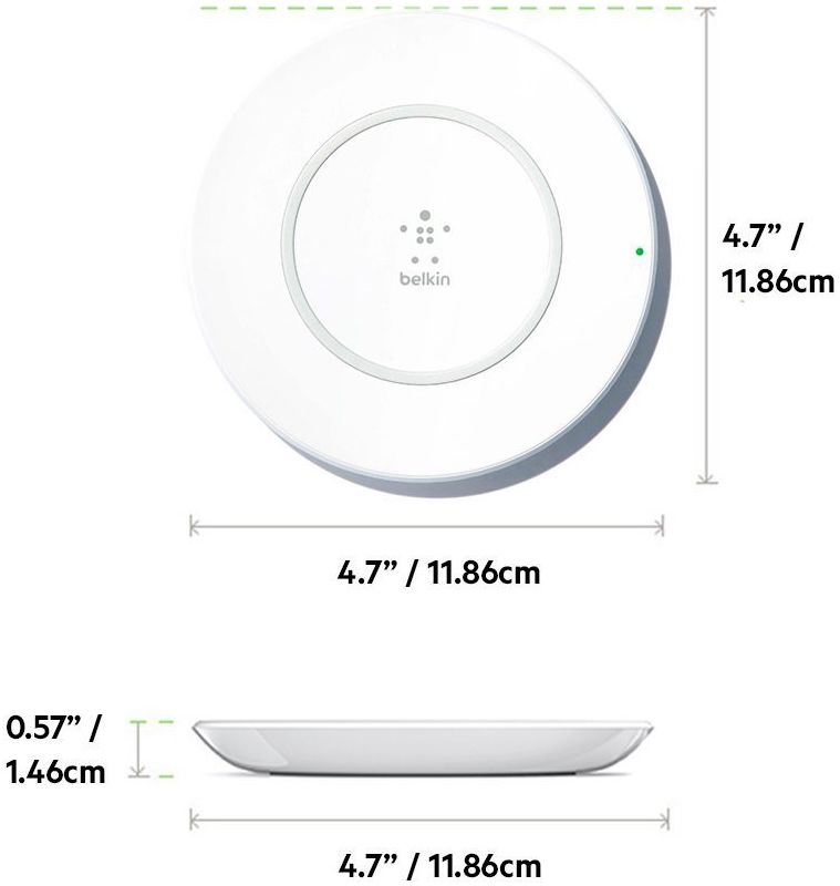 Belkin BoostUp Draadloze Oplader voor iPhone 7.5W Wit afbeelding 12