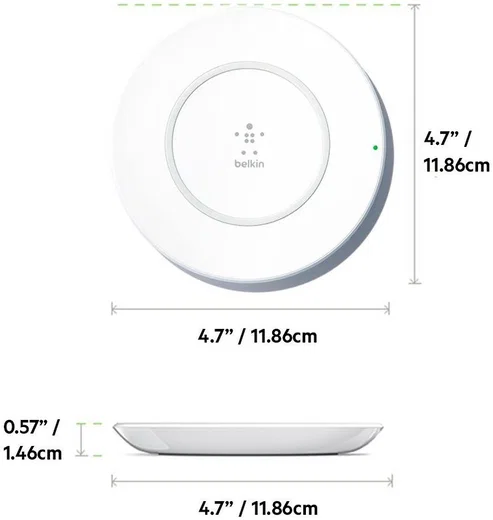 Belkin BoostUp Draadloze Oplader voor iPhone 7.5W Wit afbeelding 12