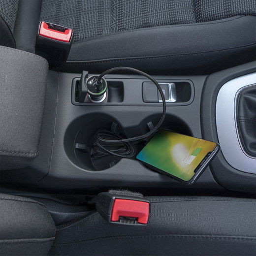 4smarts Fast Charging Autolader met iPhone Kabel (1M) afbeelding 7