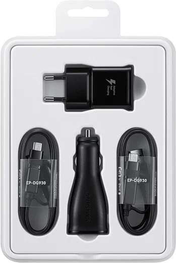 Samsung Power Pack EP-U3100 Lader Set met 2 Opladers en Kabel Zwart afbeelding 4