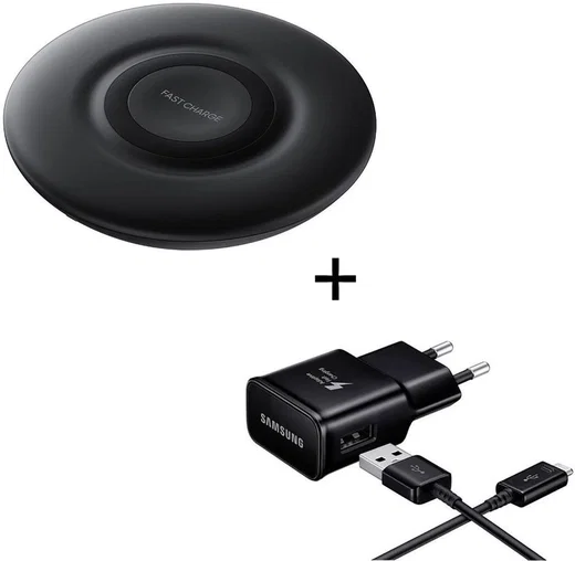 Originele Samsung Wireless Charger Pad Fast Charge Oplader USB-C Zwart afbeelding 2