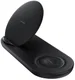 Originele Samsung Wireless Charger Duo Fast Charge Oplader USB-C Zwart afbeelding 1