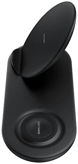 Originele Samsung Wireless Charger Duo Fast Charge Oplader USB-C Zwart afbeelding 4