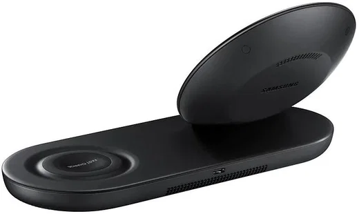 Originele Samsung Wireless Charger Duo Fast Charge Oplader USB-C Zwart afbeelding 8