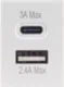 Xtorm Fast Charge Oplader USB en USB-C 3A Wit afbeelding 2
