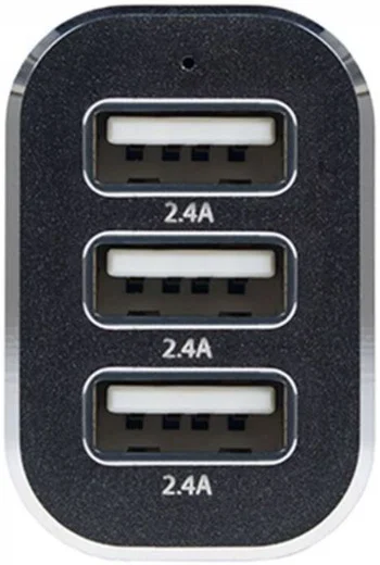 Xtorm Autolader met 3 USB Uitgangen Zwart afbeelding 4