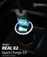 Ringke RealX2 Quick 36W Charge 3.0 Dubbele Auto Oplader Zwart afbeelding 2