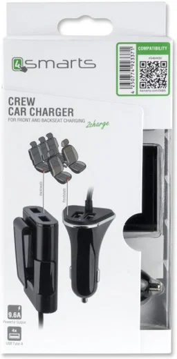 4smarts Autolader Crew 48W Zwart afbeelding 9