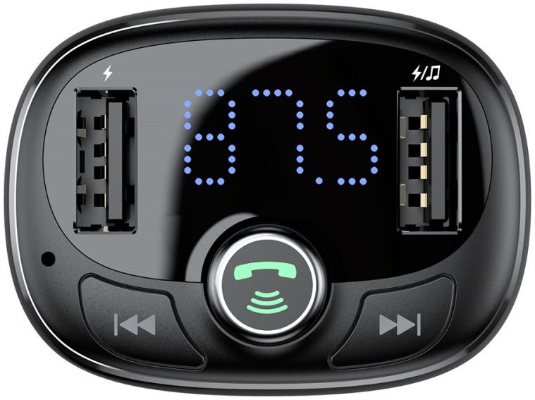 Baseus Bluetooth Muziek FM Transmitter en USB Autolader afbeelding 2