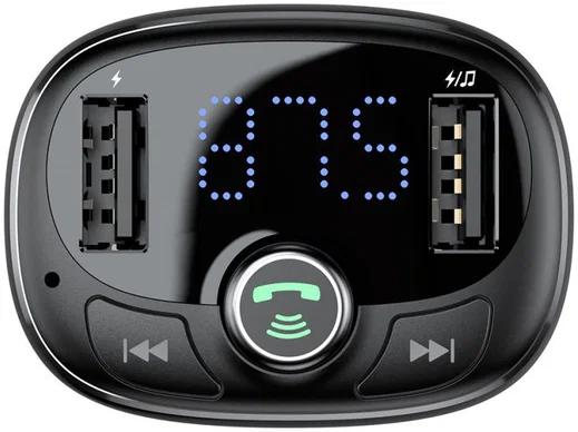 Baseus Bluetooth Muziek FM Transmitter en USB Autolader afbeelding 2