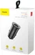 Baseus Dubbele Poort Universele USB+USB-C 30W Snellader Adapter Zwart afbeelding 2