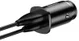 Baseus Dubbele Poort Universele USB+USB-C 30W Snellader Adapter Zwart afbeelding 3