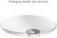 Baseus Draadloze Oplader 10W Led Display + Lightning Kabel 1.2M Wit afbeelding 2