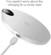 Baseus Draadloze Oplader 10W Led Display + Lightning Kabel 1.2M Wit afbeelding 4
