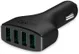 Aukey CC-01 Autolader met 4x USB 2.4A Zwart afbeelding 1
