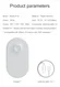 Baseus 2 in 1 Draadloze Oplader voor iPhone en Apple Watch Wit afbeelding 13