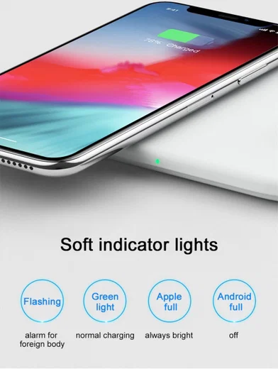 Baseus 2 in 1 Draadloze Oplader voor iPhone en Apple Watch Wit afbeelding 5