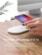 Baseus 2 in 1 Draadloze Oplader voor iPhone en Apple Watch Wit afbeelding 9
