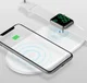Baseus 2 in 1 Draadloze Oplader voor iPhone en Apple Watch Wit afbeelding 6