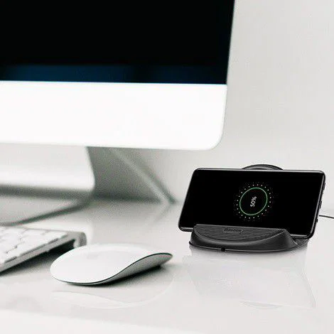 Baseus Desktop Wireless Fast Charger 10W Zwart afbeelding 2