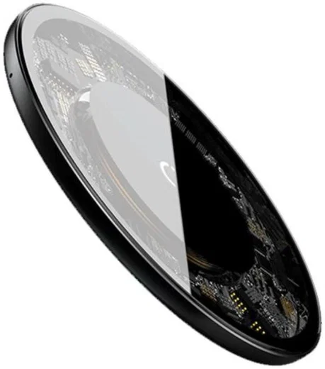 Baseus Draadloze Oplader 10W met USB naar Lightning Kabel 1.2M Clear afbeelding 14