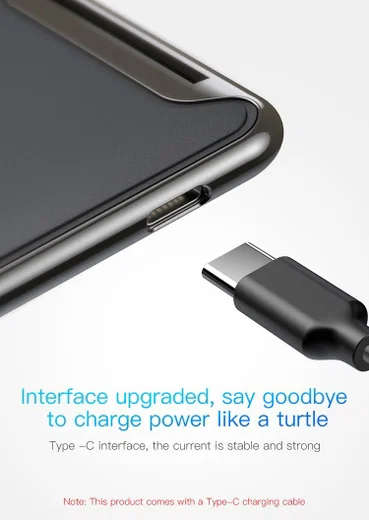 Baseus Wireless Fast Charger en Bureaustandaard Zwart afbeelding 16