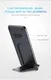 Baseus Wireless Fast Charger en Bureaustandaard Zwart afbeelding 17