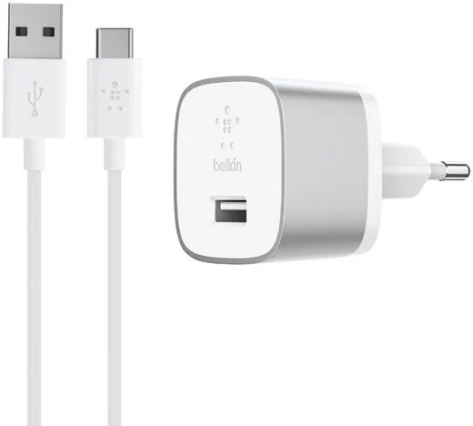 Belkin Quick Charge 3.0 Thuislader 18W met USB-C Kabel (1,2M) Wit afbeelding 1