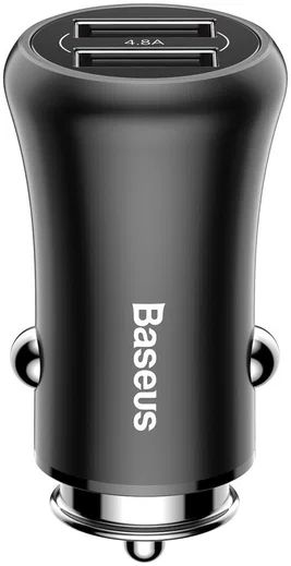 Baseus Dubbele USB Fast Charge Autolader Zwart afbeelding 23