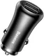 Baseus Dubbele USB Fast Charge Autolader Zwart afbeelding 25