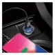 Baseus Dubbele USB Fast charge Autolader 15W Zwart afbeelding 2