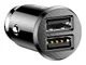 Baseus Dubbele USB Fast charge Autolader 15W Zwart afbeelding 1