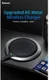 Baseus Metal Qi Draadloze 7.5W Snellader Wit afbeelding 12