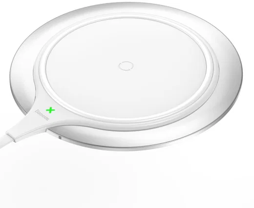 Baseus Metal Qi Draadloze 7.5W Snellader Wit afbeelding 6