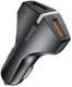 Baseus Small Rocket QC3.0 Dubbele USB Autolader Zwart afbeelding 1