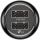 Baseus Gentry Dual USB Quick Charge 3.0 Autolader Zwart afbeelding 4