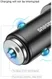 Baseus Dubbele Autolader Type-C PD en USB Quick Charger 3.0 Zwart afbeelding 9