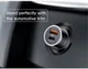 Baseus Dubbele Autolader Type-C PD en USB Quick Charger 3.0 Zwart afbeelding 11