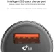 Baseus Dubbele Autolader Type-C PD en USB Quick Charger 3.0 Zwart afbeelding 4