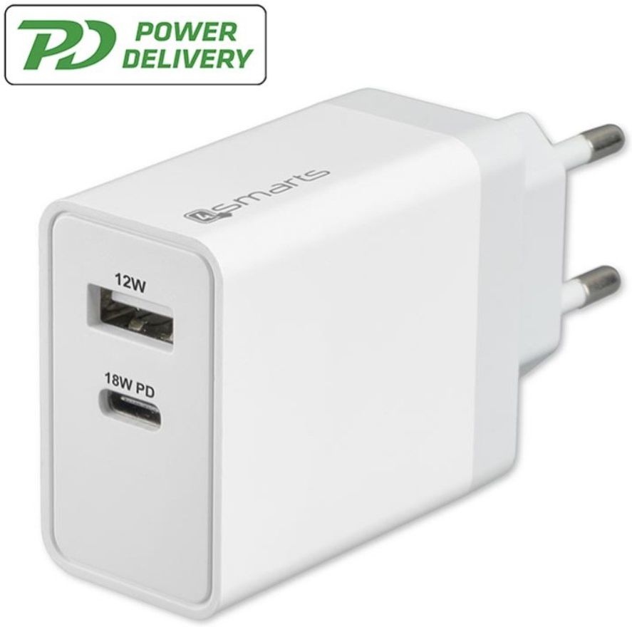 4smarts Powerplug Wall Charger 2A Wit afbeelding 1