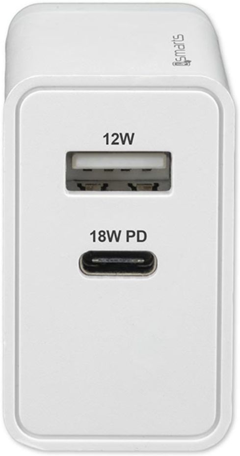 4smarts Powerplug Wall Charger 2A Wit afbeelding 2