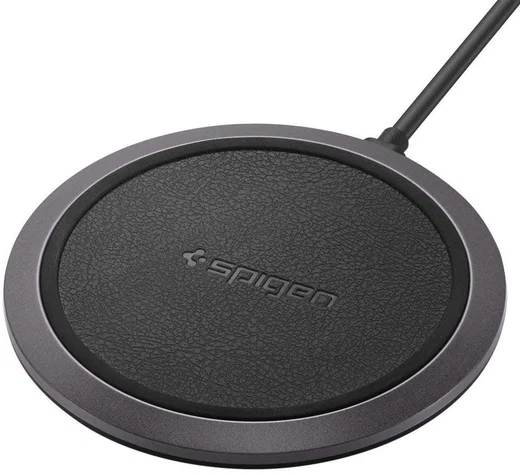Spigen Essential Wireless Fast Charger F308W Zwart afbeelding 1