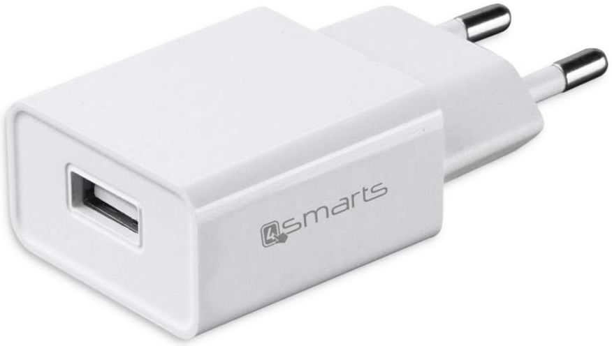 4smarts Universele Oplader 12W met USB naar Micro USB Kabel (1M) Wit afbeelding 4