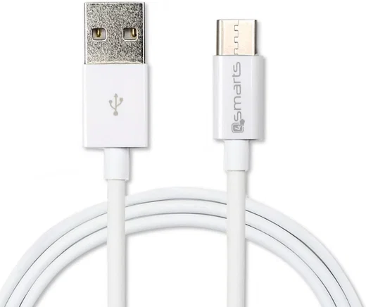 4smarts Universele Oplader 12W met USB naar Micro USB Kabel (1M) Wit afbeelding 3