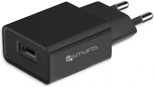 4smarts Universele Oplader 12W met USB naar Micro USB Kabel (1M) Zwart afbeelding 4