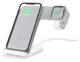 2 in 1 Draadloze Oplader 10W voor Smartphone en Apple Watch Wit afbeelding 6