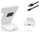 2 in 1 Draadloze Oplader 10W voor Smartphone en Apple Watch Wit afbeelding 7