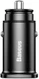 Baseus Square Dual USB Autolader Zwart afbeelding 6