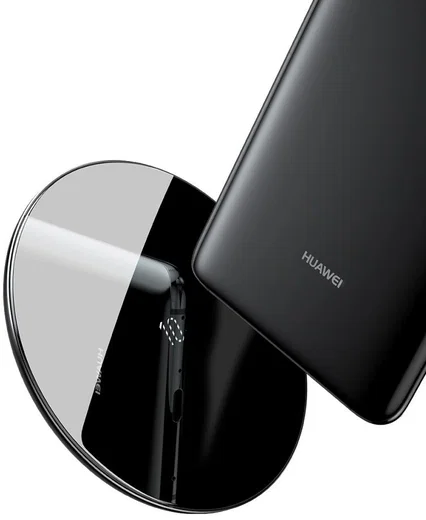 Baseus Qi Draadloze Oplader 10W Smartphonelader Zwart afbeelding 2