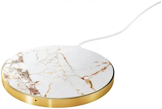 iDeal of Sweden Draadloze Oplader 10W Carrara Gold afbeelding 1